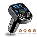 Produktbild SOOTEWAY FM Transmitter Auto Bluetooth, Kabelloser MP3-Player Radio Adapter Car Kit mit Dual USB Ladeanschlüssen 5V/2.4A und 5V/1A, Unterstützt die Freisprecheinrichtung, TF-Karte, USB Stick