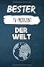 Produktbild Bester TV-Produzent der Welt Blau Edition: Lustiges Tagebuch für jeden leidenschaftlichen TV-Produzent | Berufsalltag | Notizbuch mit 120 Seiten (6x9 - ca. A5)