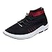 Produktbild TWISFER Herren Fitness Turnschuh Running Slip on Schuhe mit Socke Knit Gym Training Sneaker Elastische Schnürsenkel Sports Laufschuhe 39-44