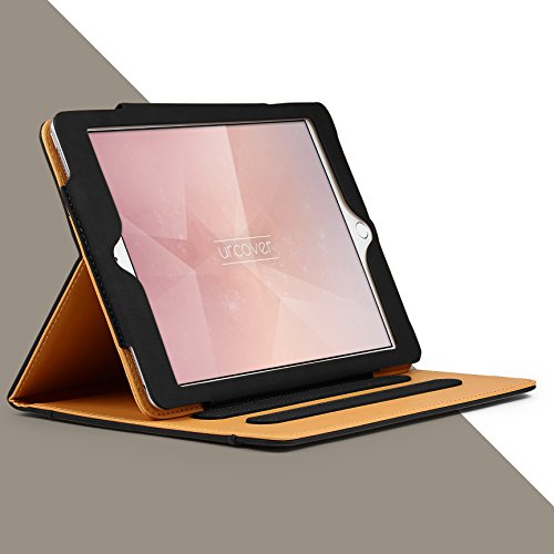 Original Urcover® Tasche Smart Cover iPad Pro 9.7 Zoll (2016 Version) Schutz Hülle Case [Sleep / Wake Funktion] und inkl Displayschutzfolie & Zubehör | Schwarz - 3