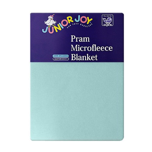 Junior Joy Pram Fleece Blanket (Mint)