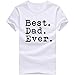 Produktbild BA Zha Hei Männer Junge Brief Drucken Tees Shirt Baumwolle Kurzarm Rundhals Basic Oversize Slim Fit T-Shirt in Vielen Farben Raid Short Sleeve Tee Herren Fitness T-Shirt Kleidung (3XL, Weiß)