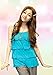 Nursing Breastfeeding Top Vest layered, (M10-12),(L12-14) turqoise