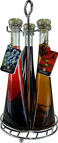 Preisvergleich Produktbild Essig und Öl Ständer 3x200ml