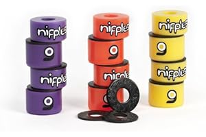 Orangatang Bushing Nipples 86A Yellow