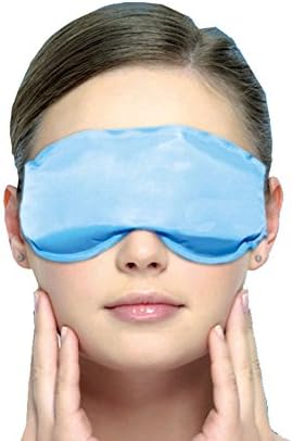 DOXUNGO Eye mask, hot compress enamel, sleep eye mask, physical therapy ice bag eye mask, beauty gel eye mask, ice eye mask (blue)