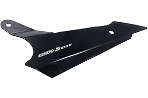 N/A GENERIC Exhaust Middle Link Pipe Protector For Suzuki GSX-S 1000/F 2015-2021 GSXS1000F Motorcycle Muffler Catalytic Delete Connect Tube Guard Cover, Black