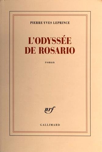 couverture de : L'odyss&eacute;e de Rosario