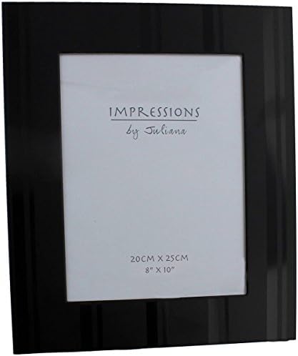 Impressions by Juliana Classic Black Two Tone Aluminium Photo Frame 8"x10"