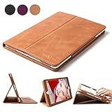 100% Echt Leder - Leder Hülle für Ihr ipad mini, einfach,praktisch, elegant und stylisch. Perfekt für ipad mini 1 A1491/A1490/A1489, mini2 A1432/A1454/A1455, mini3 A1599/A1600.