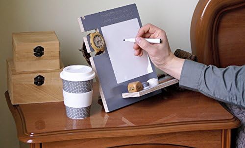 Nightstand Organizer with Whiteboard - Phone Dock - Birthday Gift
