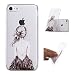 Produktbild JIENI Hülle für iPhone 7 Transparent Sexy Kleid Cinderella TPU Weich Silikon Handyhülle Schutzhülle Stoßkasten Case Bumper Slimcase Etui Tasche für Apple iPhone 7