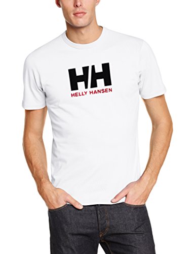 Helly Hansen HH Logo T-Shirt - Camiseta para hombre, color blanco, talla M