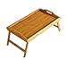 Produktbild QFF-Computertisch Massivholzschale, Schlafzimmer Laptop Tisch Bett Pflege Tisch Esstisch Wohnzimmer Kleine Tisch Faltbare Tragbare Student Schreibtisch Schreibtisch ( größe : C-50*30*23.5cm )