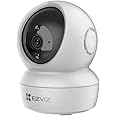 EZVIZ H6c 2K WiFi Indoor Security Camera, Smart Motion Detection, Pan & Tilt, Night Vision, Two-Way Talk, Privacy Mode, Compatible with Alexa