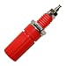 Produktbild Laborbuchse Bananenbuchse Buchse 4mm Einbau rot (0270)