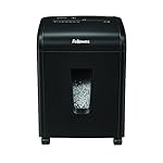 Fellowes 5685201 Microshred Aktenvernichter 62MC, 3 x 10 mm Micropartikel (P-4), 10 Blatt, schwarz