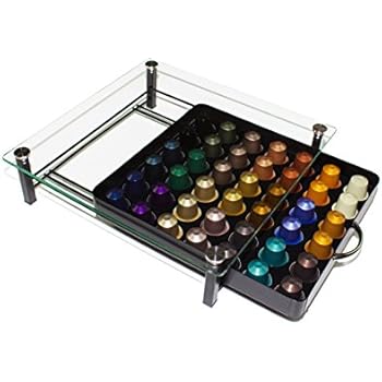 Fusoris - Schubladenbox zur Aufbewahrung von Nespresso-Kaffeekapseln