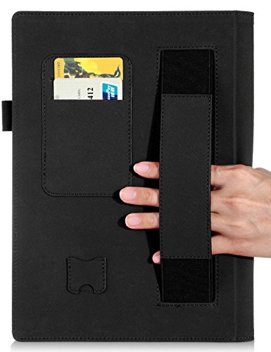 ELTD Lenovo YOGA Tablet 3-10 Hülle case- Leder Tasche Schutzhülle mit Standfunktion / Auto Sleep Für Lenovo YOGA Tablet 3-10 (10,1 Zoll), Schwarz - 7