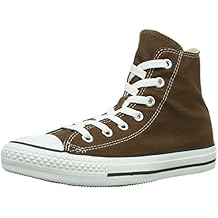 converse en cuir marron