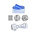 Nail Stamper, CICI&SISI Nail Art Stamp & Scraper Stamping Tool Set -Silver