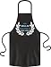 Produktbild No-Compromise ® Grillschürze Schürze Latzschürze Bistroschürze Küchenschürze Kochschürze BBQ (Grillen Griechisch BBQ)