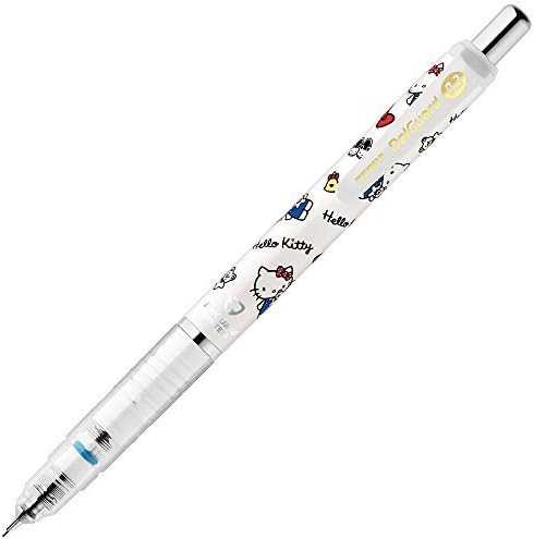 Zebra Sanrio Hello Kitty Mechanical Pencil DelGuard 0.3 White P-MAS89-HK-Q2