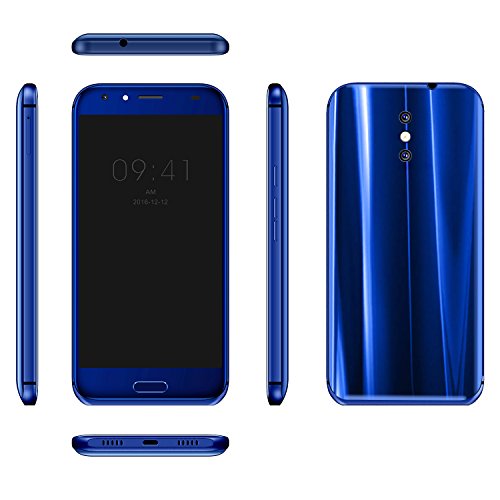 Smartphone Android, DOOGEE BL5000 Dual SIM Telefonia Mobile - 4G 5050 mAh Cellulari in Offerta - 5.5 Pollici HD Sharp Schermo Telefoni con 4GB RAM + 64GB ROM - Doppio 13.0MP Fotocamera Posteriori + 8.0MP Fotocamera Anteriore e Sensore di Impronte Digitali - Blu reviews Smartphone Android, DOOGEE BL5000 Dual SIM Telefonia Mobile - 4G 5050 mAh Cellulari in Offerta - 5.5 Pollici HD Sharp Schermo Telefoni con 4GB RAM + 64GB ROM - Doppio 13.0MP Fotocamera Posteriori + 8.0MP Fotocamera Anteriore e Sensore di Impronte Digitali - Blu