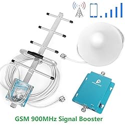 Proutone Amplificador Cobertura MóVil gsm 3G 900MHz Banda 8 Repetidor de Señal Teléfono Celular Amplificador Kit para Obtenga Llamadas Señal gsm y 3G en su Casa/Oficina