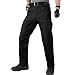 Produktbild FREE SOLDIER Outdoor Multi Tasche Herren Hosen lang Lose Freizeit Hosen (Schwarz 38)