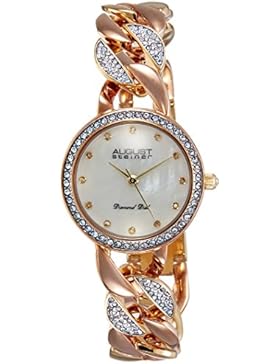 August steiner Damen-Armbanduhr Woman AS8190TRI Analog Quarz