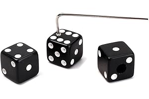 Alnicov - Manopole di controllo del volume per chitarra elettrica, in plastica, colore nero, 3 pezzi