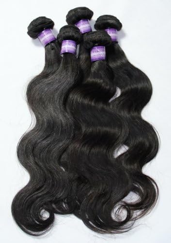 Jasnelle Hair| 14" Inches 100% Brazilian Remy Human Hair Extension| Body Wave| Colour #1B| Grade AAAA| UK SELLER