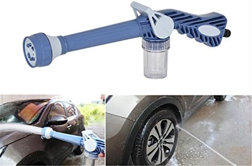 JIUZHOU Garden Car Wash Spray Gun With Soap Dispenser Cannon 8 in 1 Nozzle Multi Function