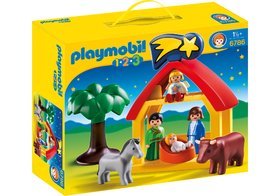 Preisvergleich Produktbild PLAYMOBIL 6786 CAPANNA Con GESU Bambino 1.2.3. - ultimi pezzi