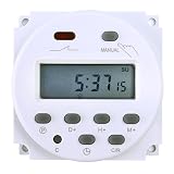 temporizador 12v programable Programa de repetición con ajuste On/Off 17.