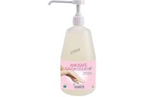 Anios 1918229VB HF Aniosafe Savon Doux, Flacon Pompe 1L