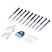 Produktbild LouiseEvel215 Equipo Dental Portátil Profesional 10 Stück Blancos Sistema de Blanqueamiento Dental Kit de Blanqueamiento Dental Kit de Gel Oral