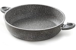 Tegame Antiaderente ad Induzione Cuore di pietra 20 cm 2 manici Accademia Mugnano