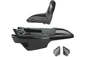 NTT Kit carénage noir type origine moto enfant Yamaha 50 PW carrosserie garde boue