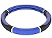 Produktbild Lenkradbezug Blau Schwarz Chrom | Lenkrad Bezug 37cm - 39cm | Auto Innenraum Zubehör | Optik Tuning | Nützliche Gadgets für Männer und Frauen