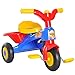 Produktbild HOMCOM Kinderdreirad Dreirad Kinder Fahrrad Kinderfahrzeug Rad Lufthorn Baby Bunt L60 x B42 x H45 cm
