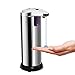 Produktbild opamoo Seifenspender Automatisch, automatischer Seifenspender mit Sensor Infrarot Seifenspender mit Wasserdichter Basis Touchless Schaumseifenspender für Küchen und Badezimmer