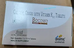 Generic Gufic Bocomo Duo 15 Tablets (Pack of 2), White