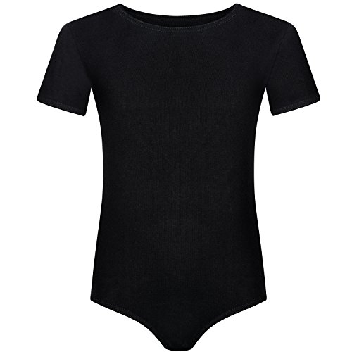 Shepa Mädchen Kinder kurzarm Gymnastikanzug Ballettanzug - 3