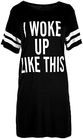 CLEARANCE!!! Women Dress Summer Casual Sunday77 Women Dress Valentine's Day Sleeveless Hoody Dress Dress Of Pocket Mini Dress Bodycon (L, Black Sexy)