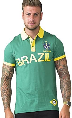Hughes Duke D555 Mens Football Shirt Silva - Green - XL