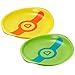 Price comparison product image Plates - Munchkin - White Hot Yellow, & Green 2Pcs New 44727