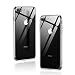 Produktbild iPhone 7 Plus Hülle,iPhone 8 Plus Hülle, [Crystal Series] Transparent 9H Gehärtetes Glas Zurück und TPU Silikon Soft Seite Umfassender Schutz Handy Hülle für iPhone 7 Plus, iPhone 8 Plus