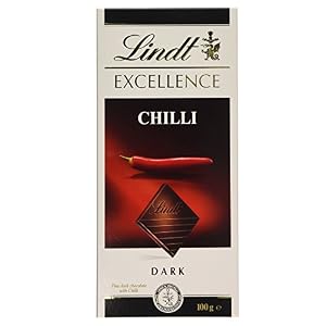 Шоколад lindt Excellence с перцом чилли горький 100г (швейцария) (7610400070577)